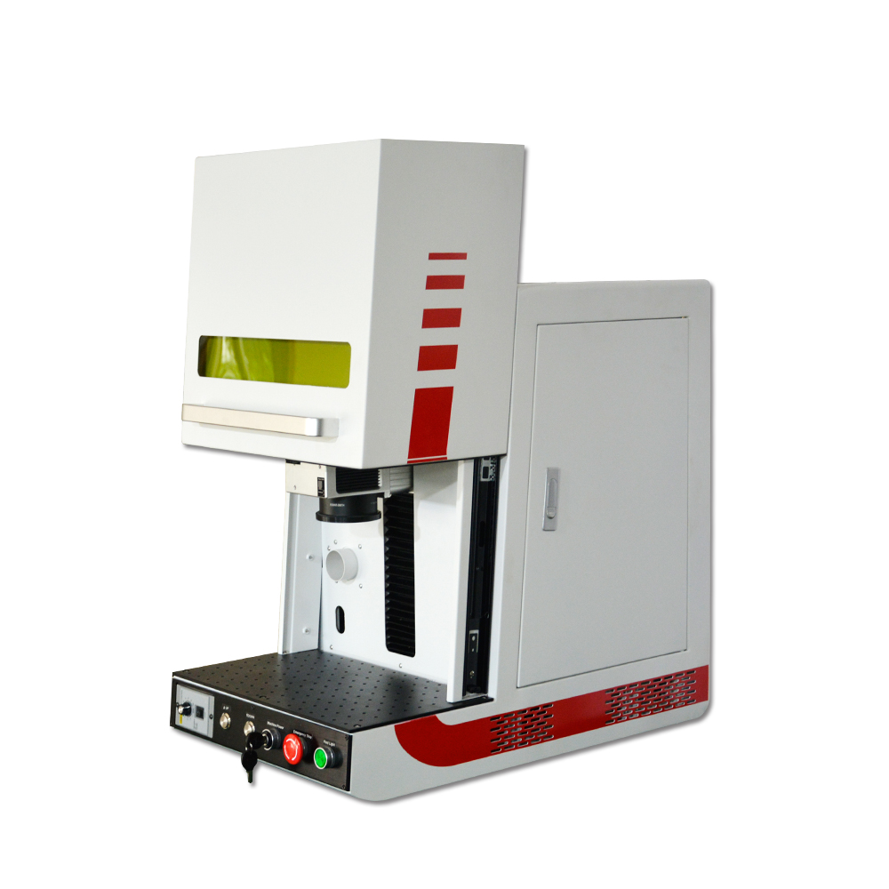 AL-YLP20W/30W/50W Enclosed Type Fiber Laser Marking Engraving Cutting Machine