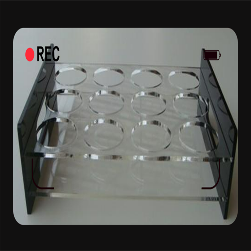 CO2 laser engraving acrylic plate